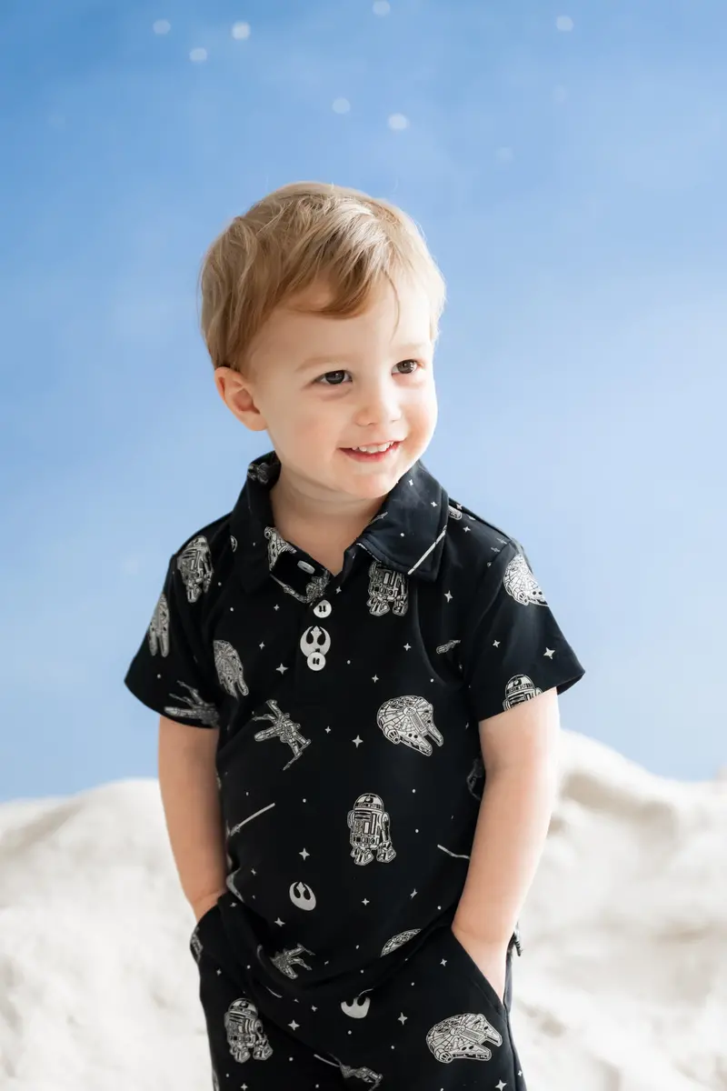 Toddler Short Sleeve Polo In Star Wars™ 1