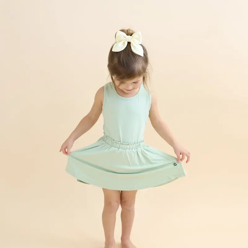 Toddler Skort In Basil 1