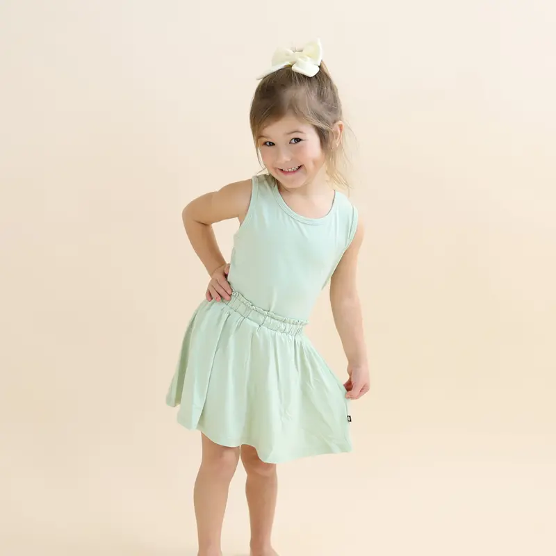 Toddler Tank Top In Basil 3