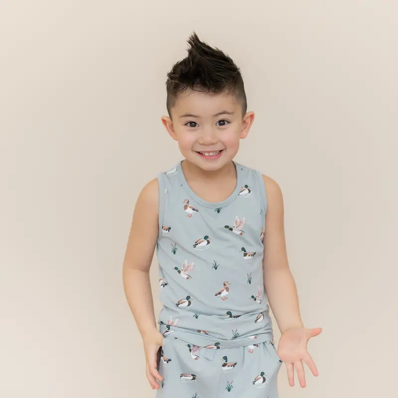 Toddler Tank Top In Mallard Duck 1