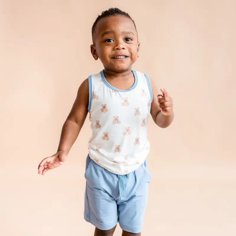 Toddler Tank Top In Teddy Bear 1