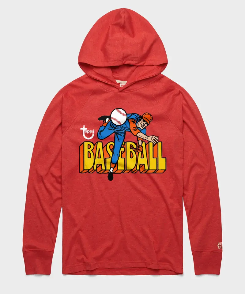 Topps Baseball Lightweight Hoodie 1
