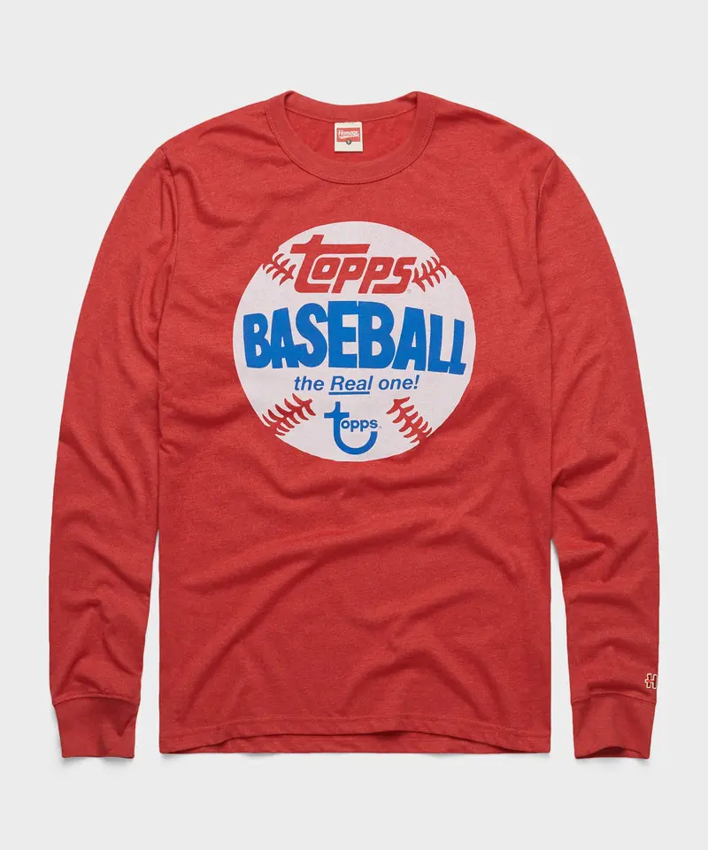 Topps Baseball The Real One Long Sleeve Tee 1