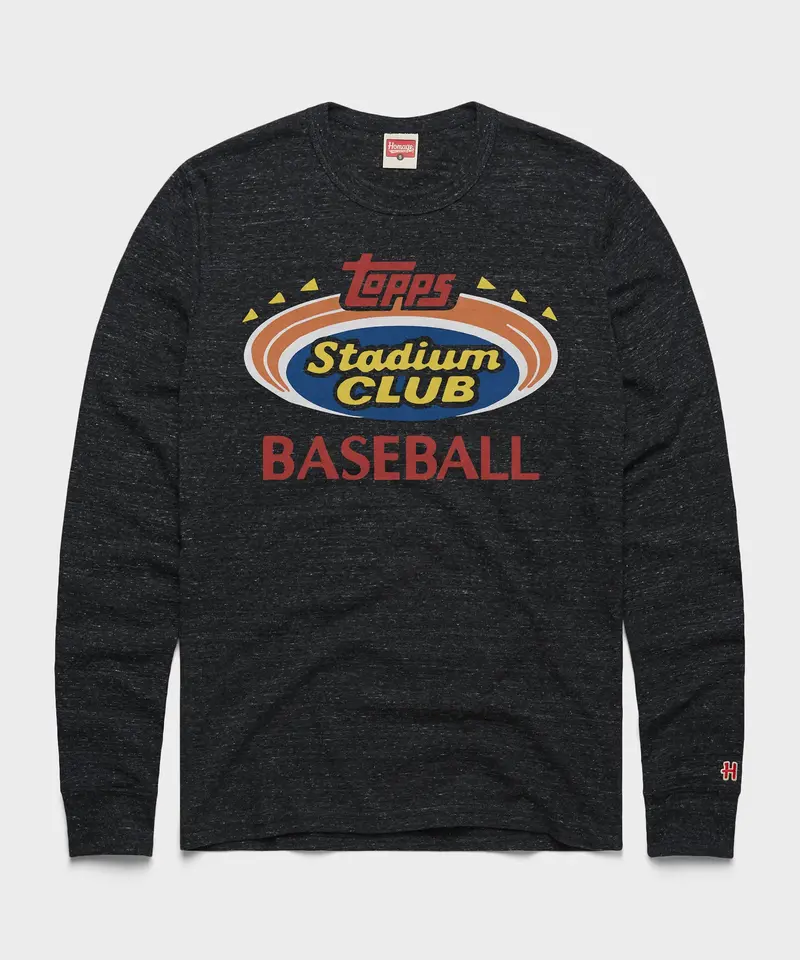 Topps Stadium Club Baseball Long Sleeve Tee 1