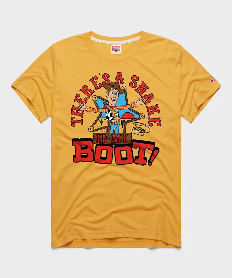 Toy Story Woody There's A Snake In My Boot 1