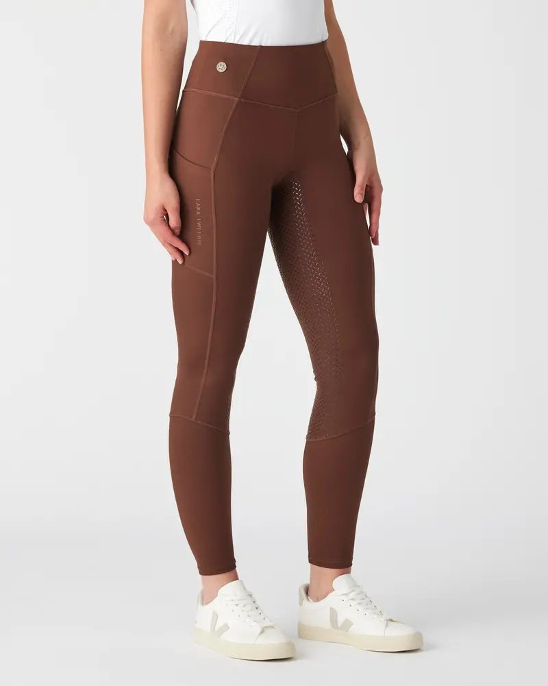 Transcend Riding Leggings - Chocolate 1