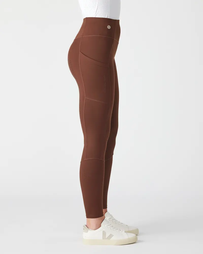 Transcend Riding Leggings - Chocolate 3