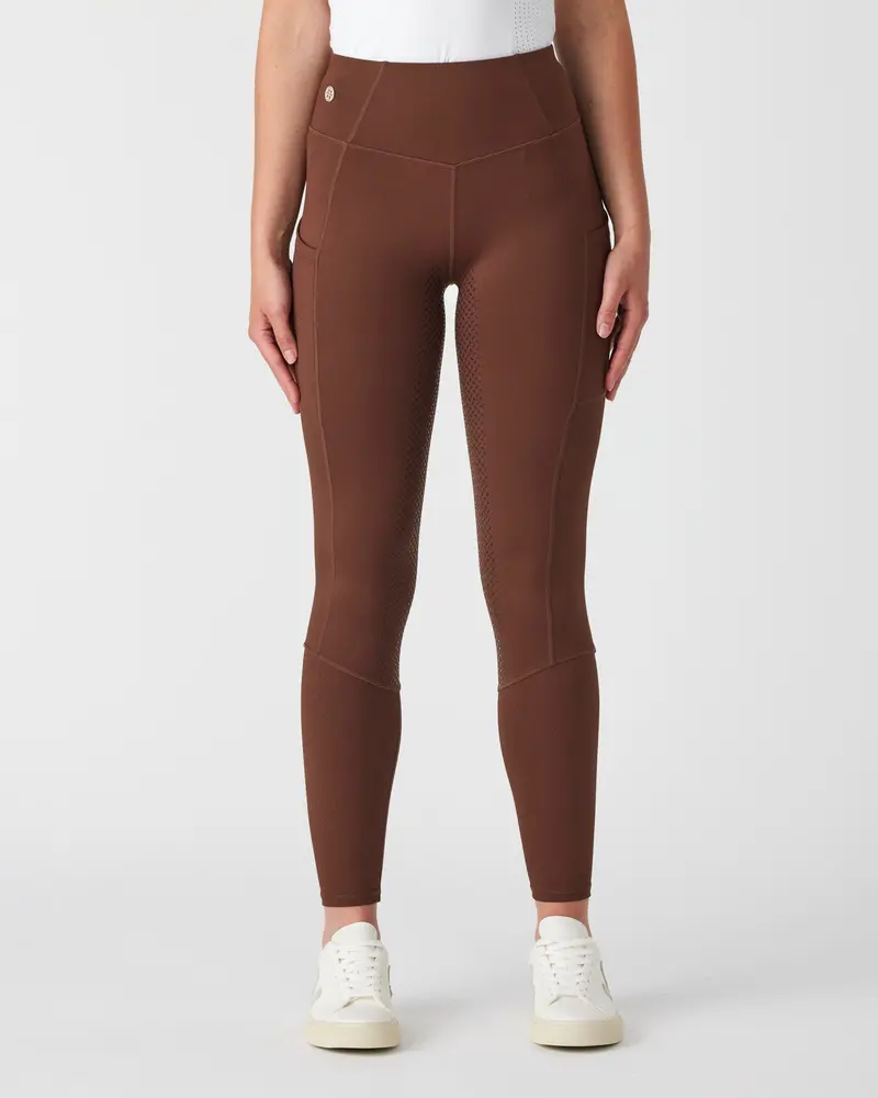 Transcend Riding Leggings - Chocolate 5