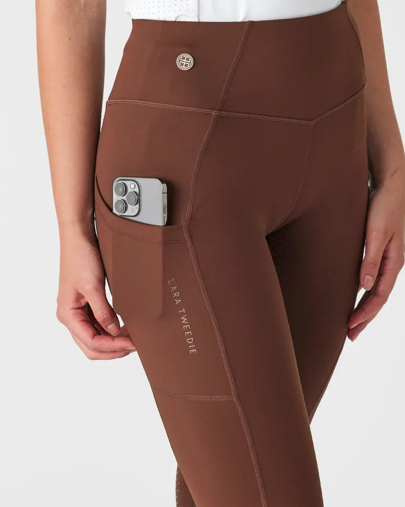 Transcend Riding Leggings - Chocolate 6