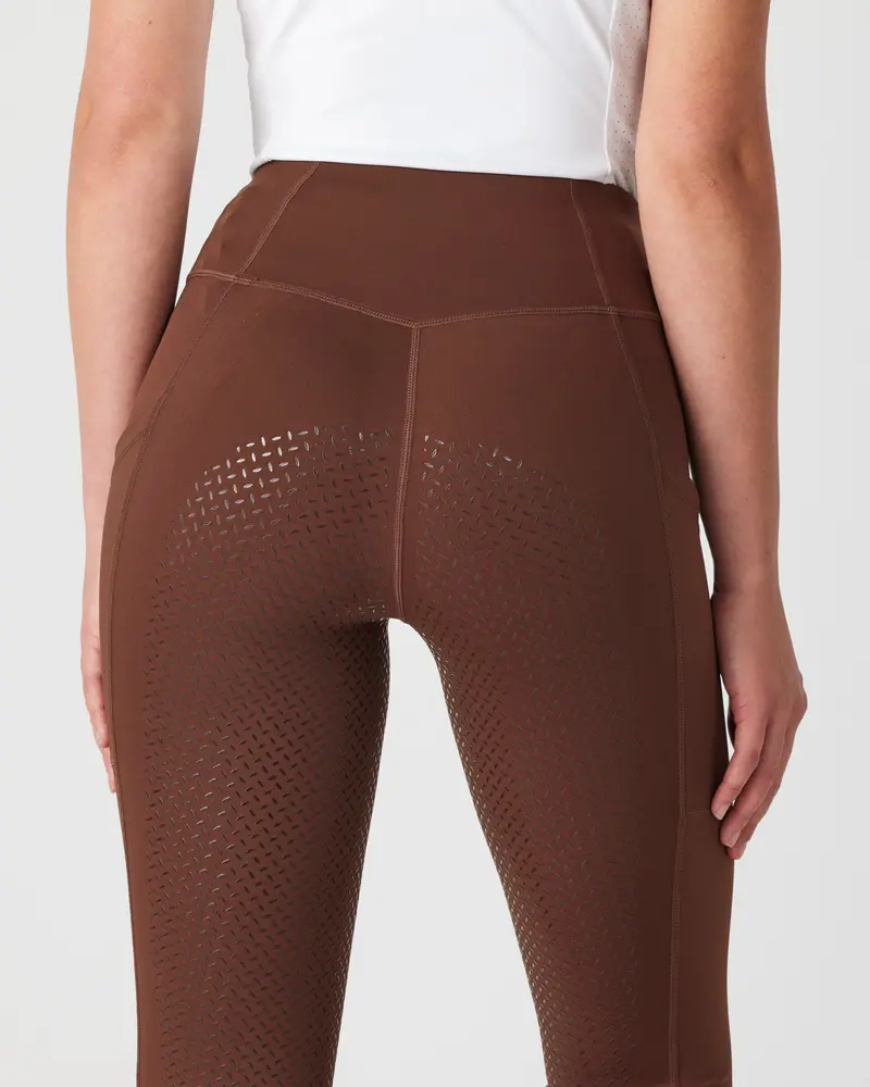 Transcend Riding Leggings - Chocolate 7