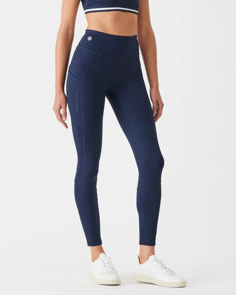 Transcend Riding Leggings - Navy 1