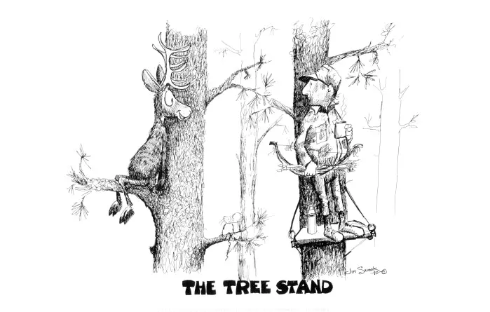 Tree Stand Print 1