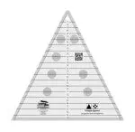 Triangle Squared Creative Grids Non Slip Ruler Crgtmt2 1
