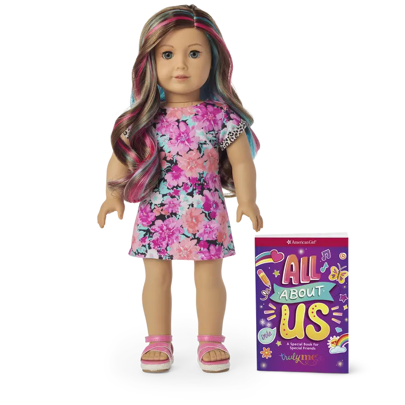Truly Me™ 18-Inch Doll #101 With Wavy Caramel Hair 1