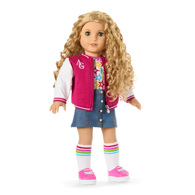 Truly Me™ 18-Inch Doll #115 With Curly Blonde Hair 1
