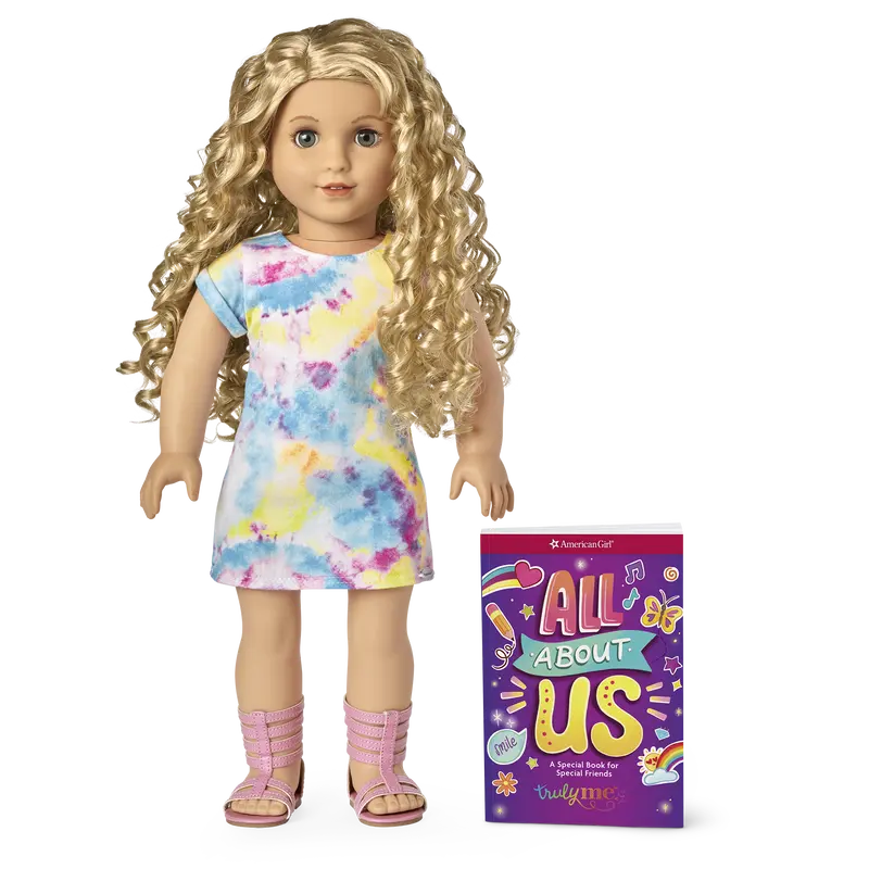 Truly Me™ 18-Inch Doll #115 With Curly Blonde Hair 1