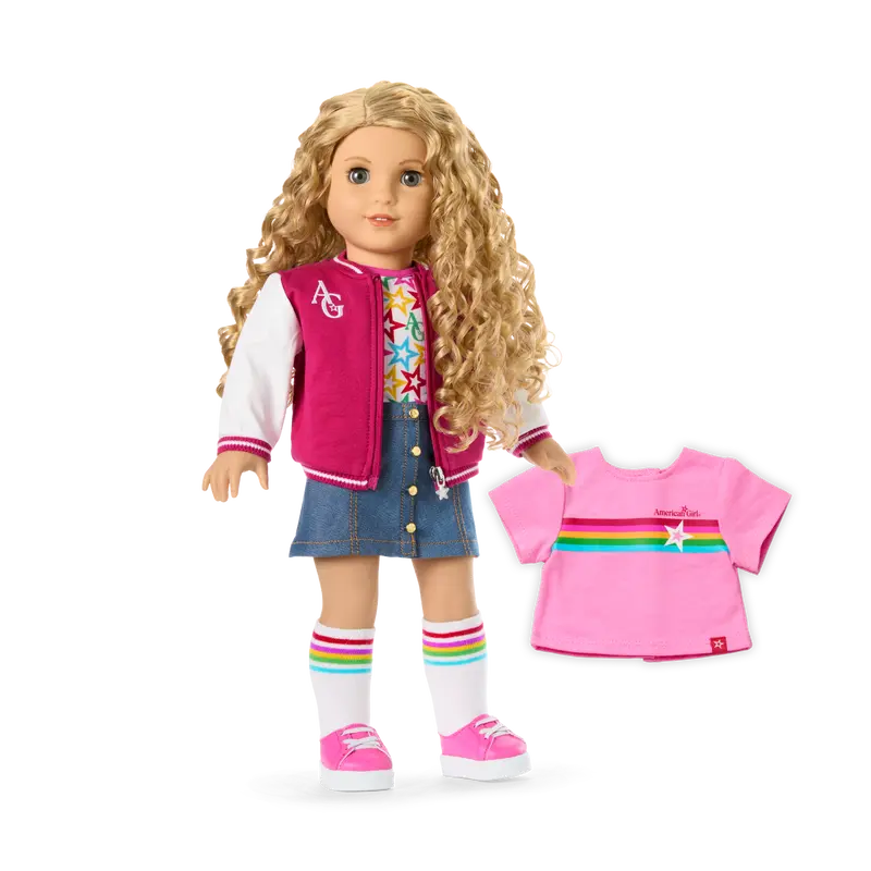 Truly Me™ 18-Inch Doll #115 With Curly Blonde Hair 2