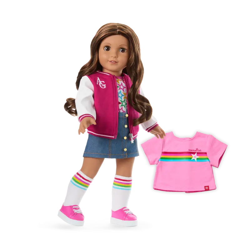 Truly Me™ 18-Inch Doll #117 With Wavy Dark-Brown Hair 2