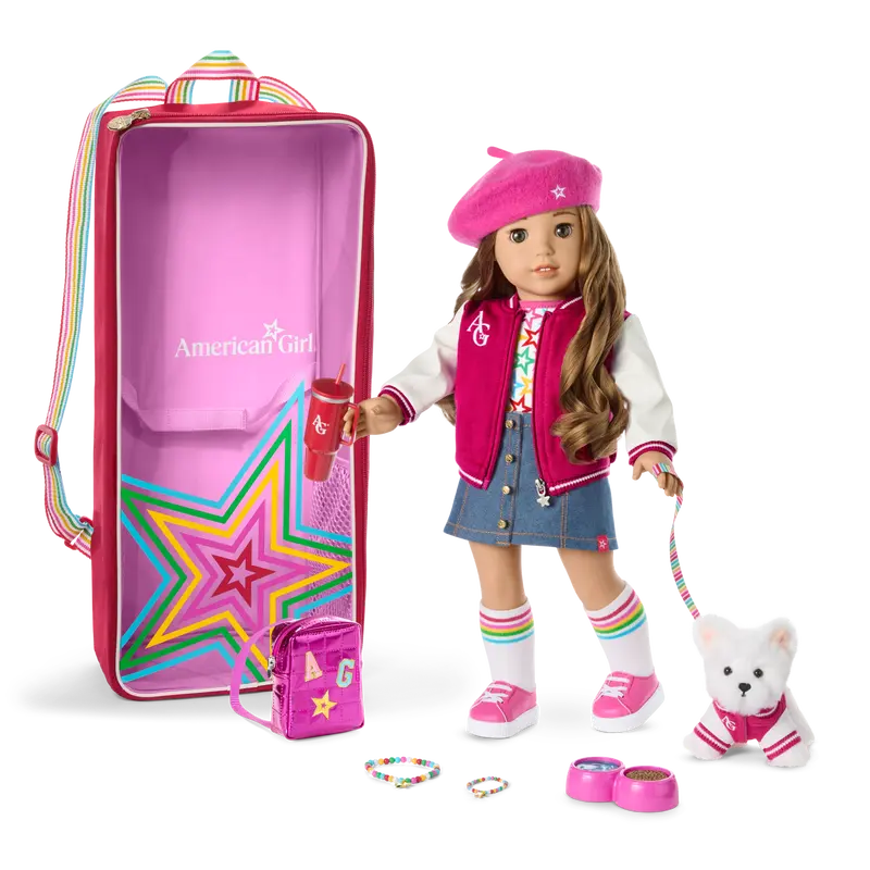 Truly Me™ 18-Inch Doll #118, Accessories, Puppy & Doll Carrier 1