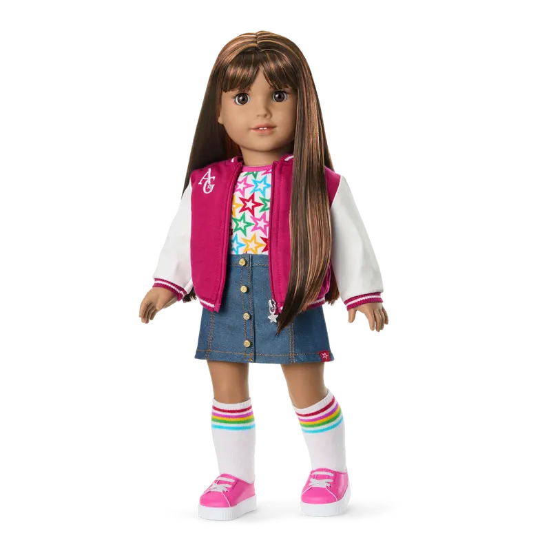 Truly Me™ 18-Inch Doll #122 With Straight Dark-Brown Hair 1