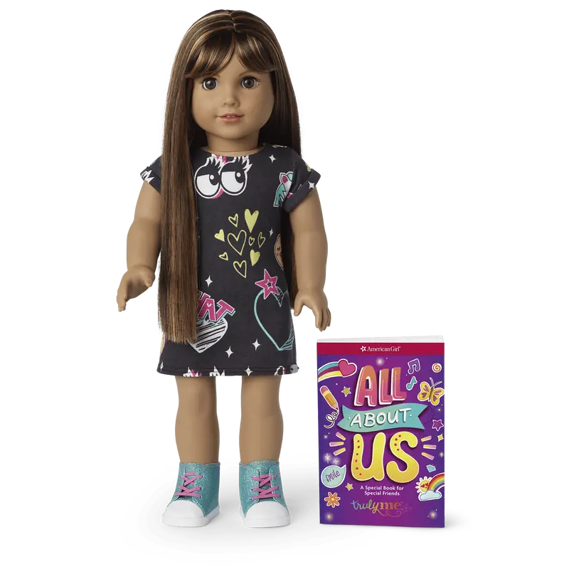 Truly Me™ 18-Inch Doll #122 With Straight Dark-Brown Hair 1