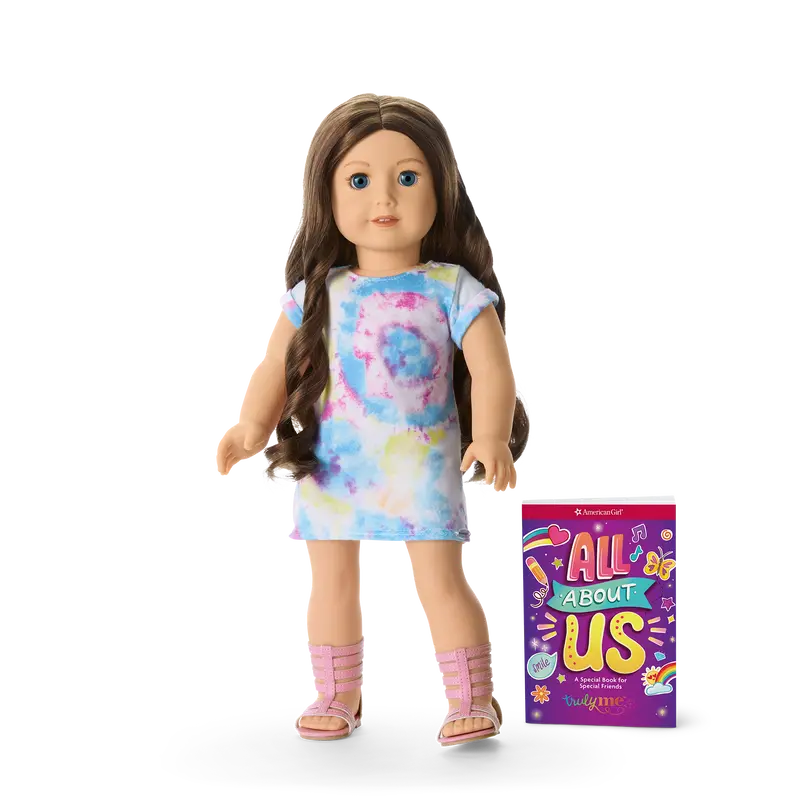 Truly Me™ 18-Inch Doll #126 With Long Wavy Brown Hair 1