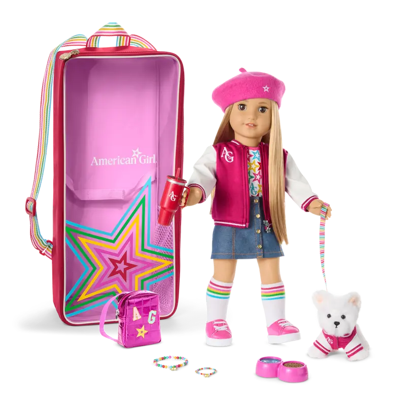 Truly Me™ 18-Inch Doll #131, Accessories, Puppy & Doll Carrier 1