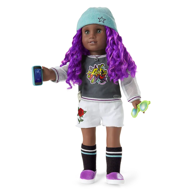 Truly Me™ Doll #91 In Girly Graffiti + Chic & Stylish Accessories 1