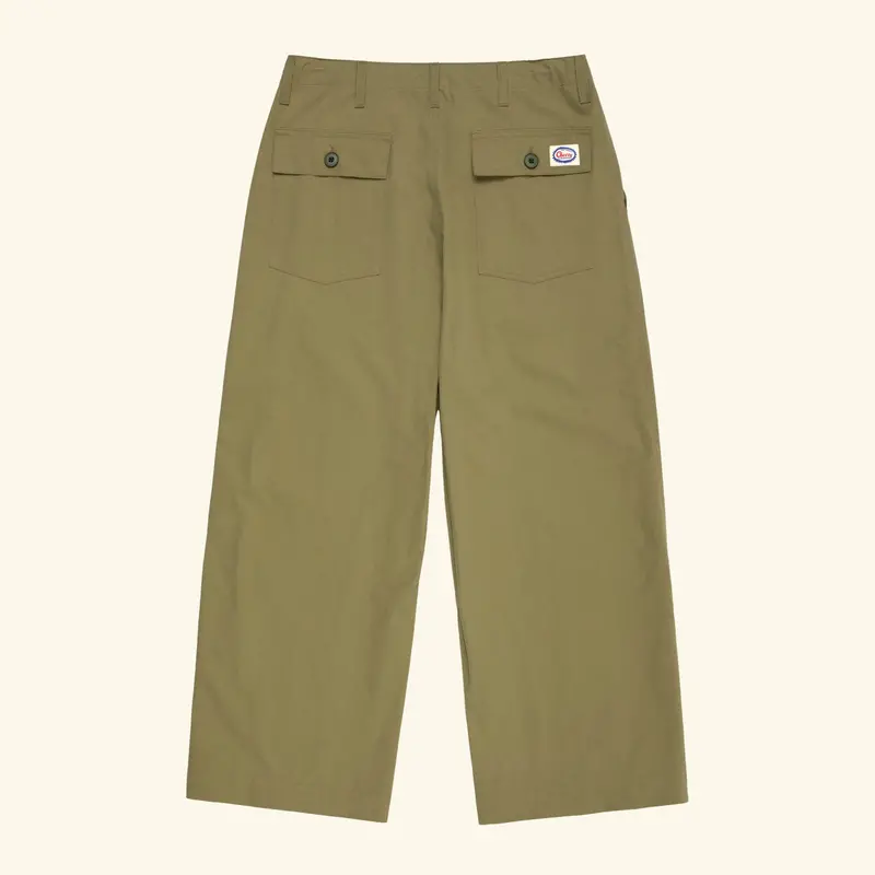 Twill Parachute Pants (Cactus Green) 2