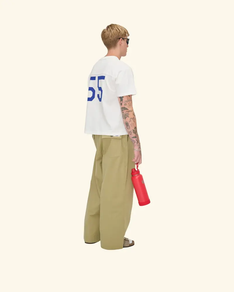 Twill Parachute Pants (Cactus Green) 5