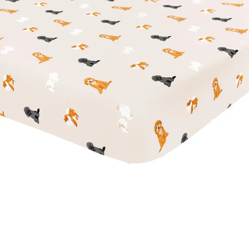 Twin Sheet In Fluffy Dog 1