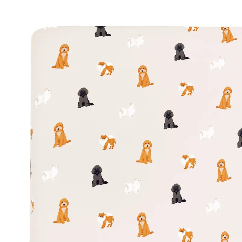 Twin Sheet In Fluffy Dog 2