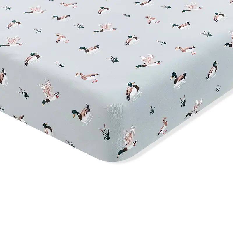 Twin Sheet In Mallard Duck 1