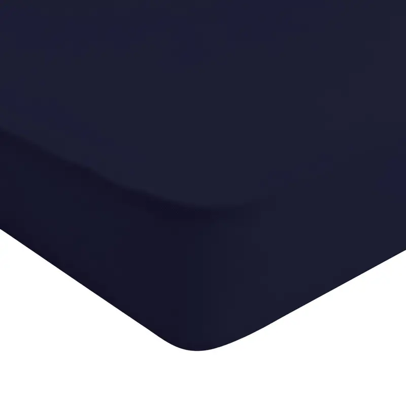 Twin Sheet In Navy 1