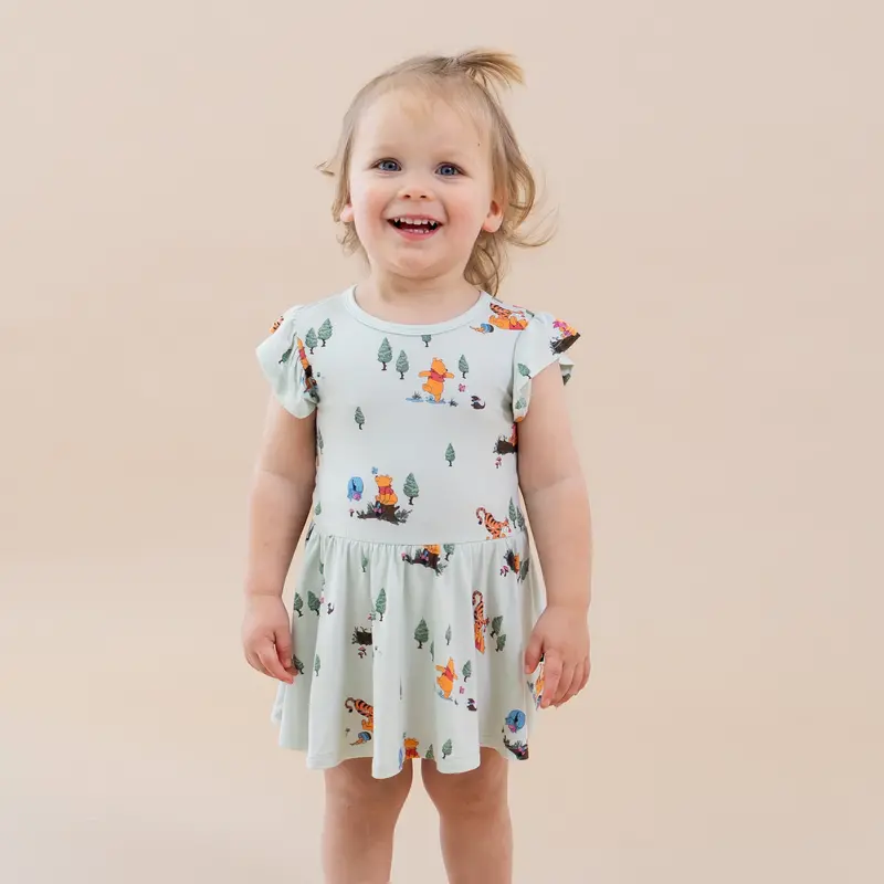 Twirl Bodysuit Dress In Winnie The Pooh Hundred Acre Wood 1