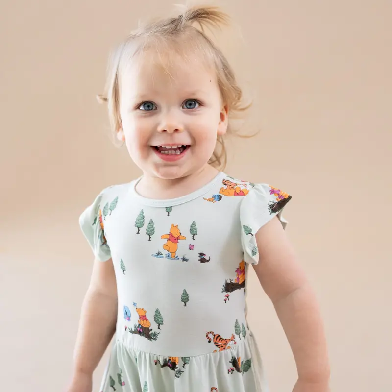 Twirl Bodysuit Dress In Winnie The Pooh Hundred Acre Wood 3