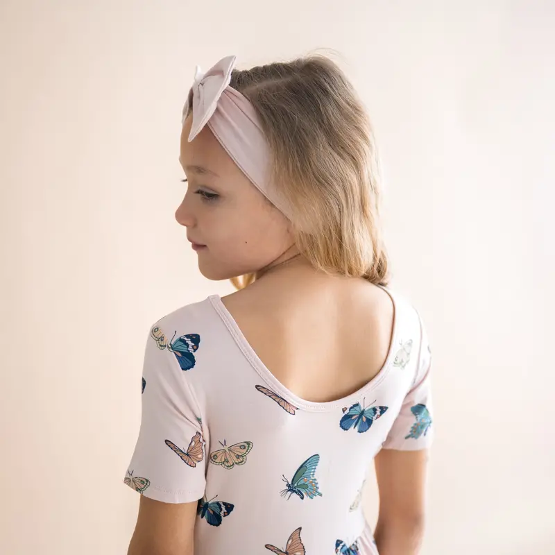 Twirl Dress In Blush Butterfly 3