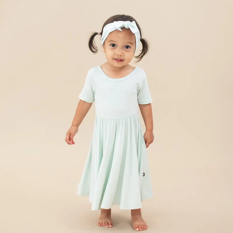 Twirl Dress In Dew 1