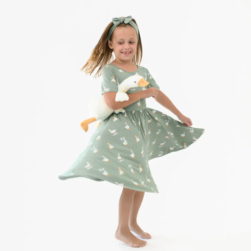 Twirl Dress In Silly Goose 3