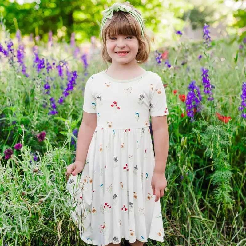 Twirl Dress In Wildflower 1