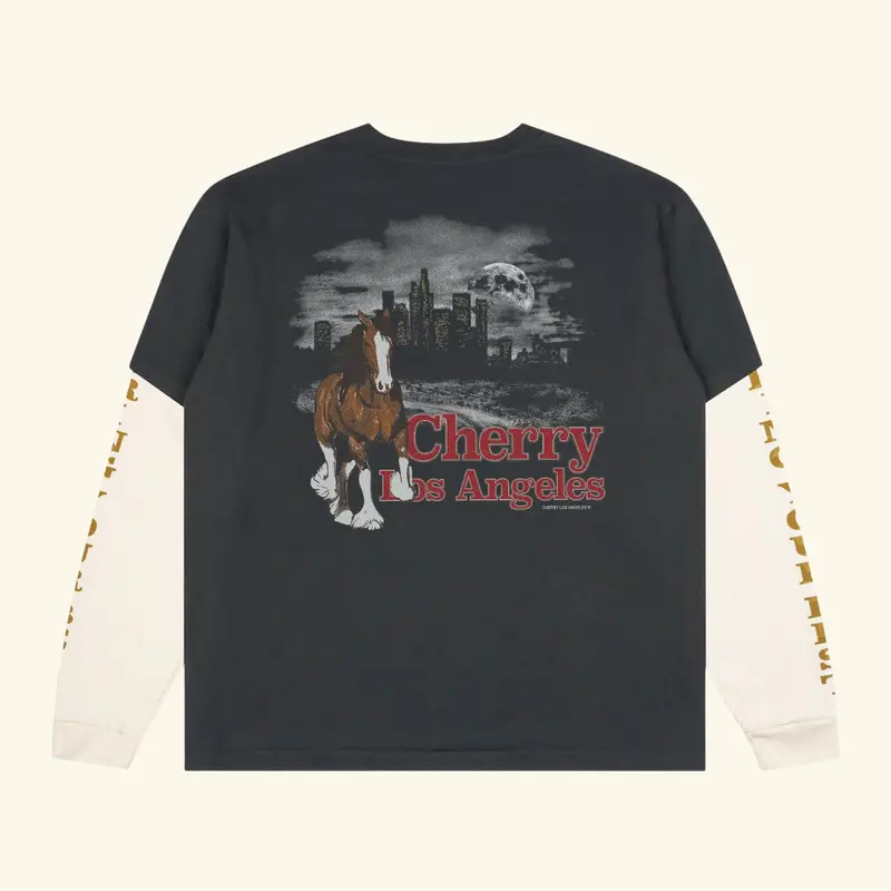 Urban Cowboy Boxy Pocket Thermal L/S Tee 1
