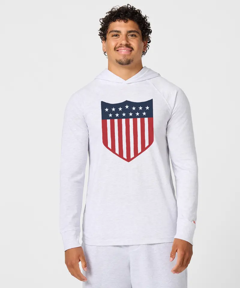 Us Soccer 1913 Crest Lightweight Hoodie 3