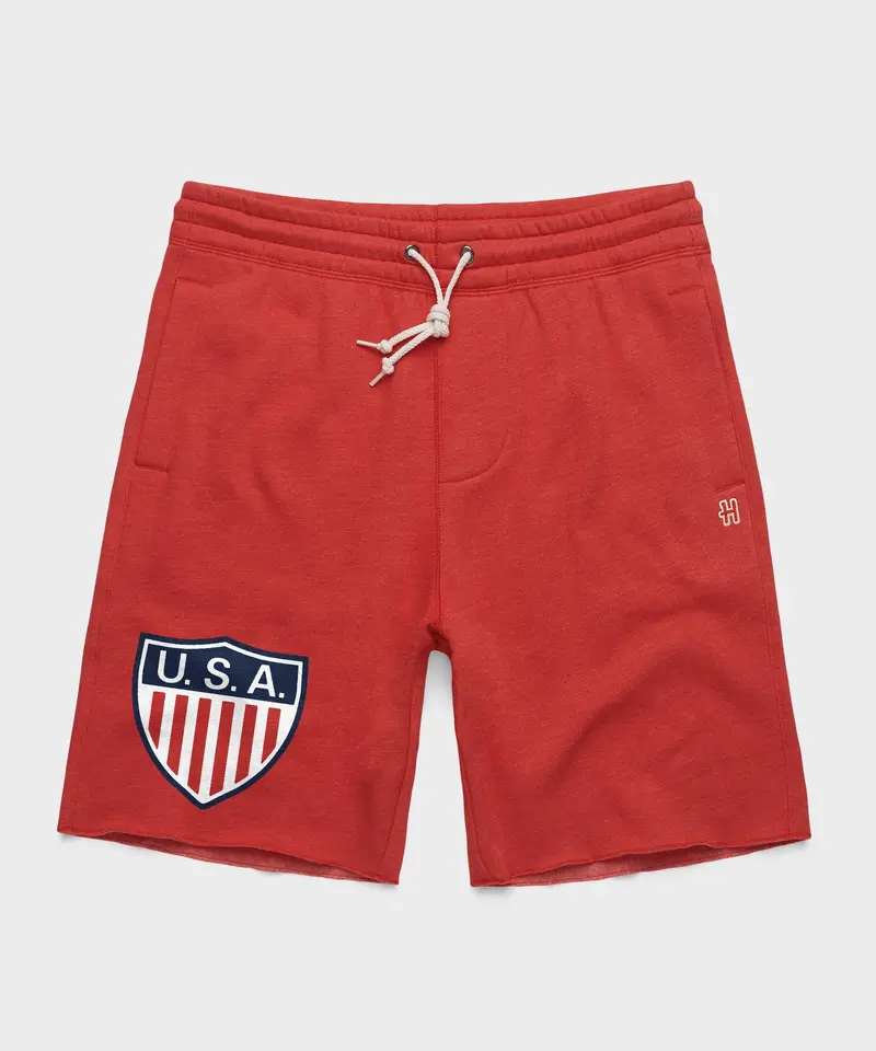 Us Soccer 1950 Crest Sweat Shorts 1