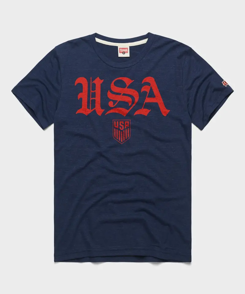 Usmnt Usa Old English 1