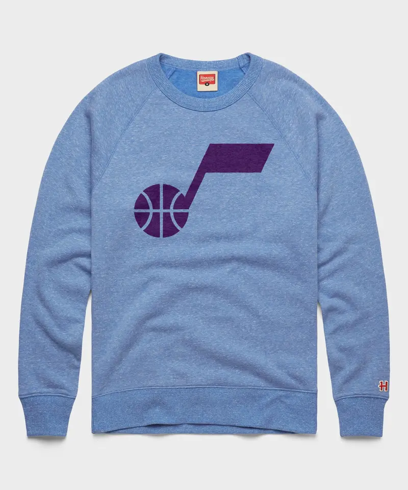 Utah Jazz Logo Crewneck 1