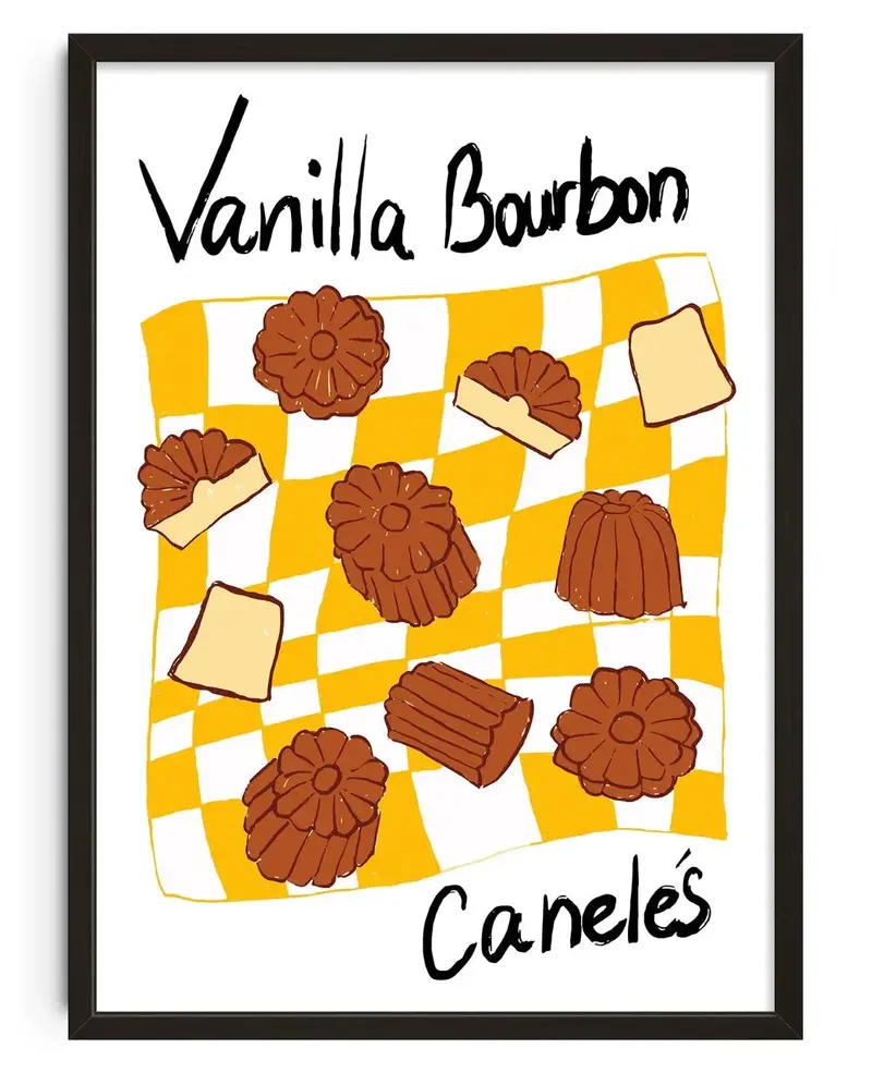 Vanilla Bourbon Caneles 1
