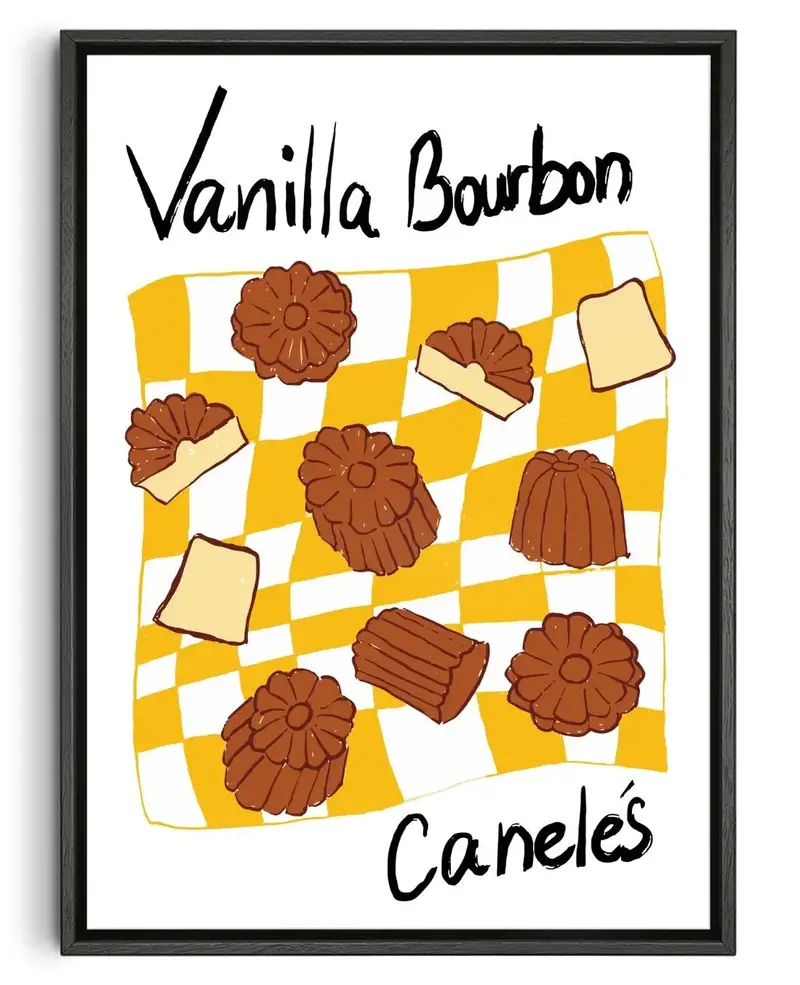 Vanilla Bourbon Caneles 1