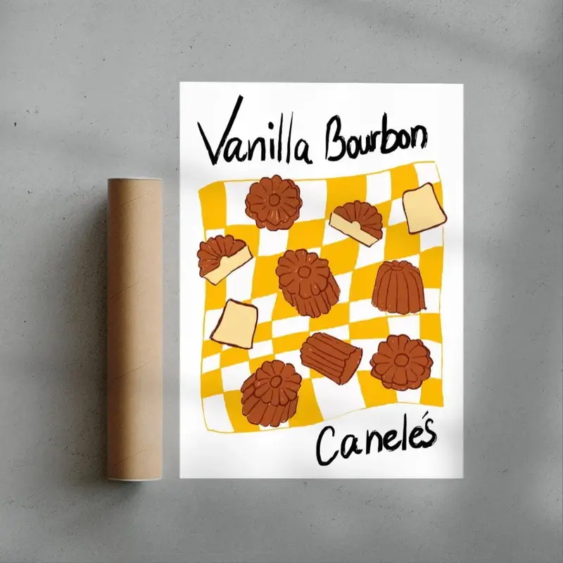 Vanilla Bourbon Caneles 2