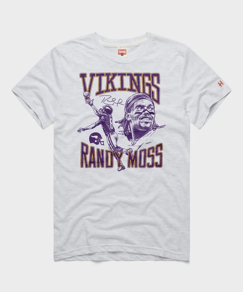 Vikings Randy Moss Signature Portrait 1