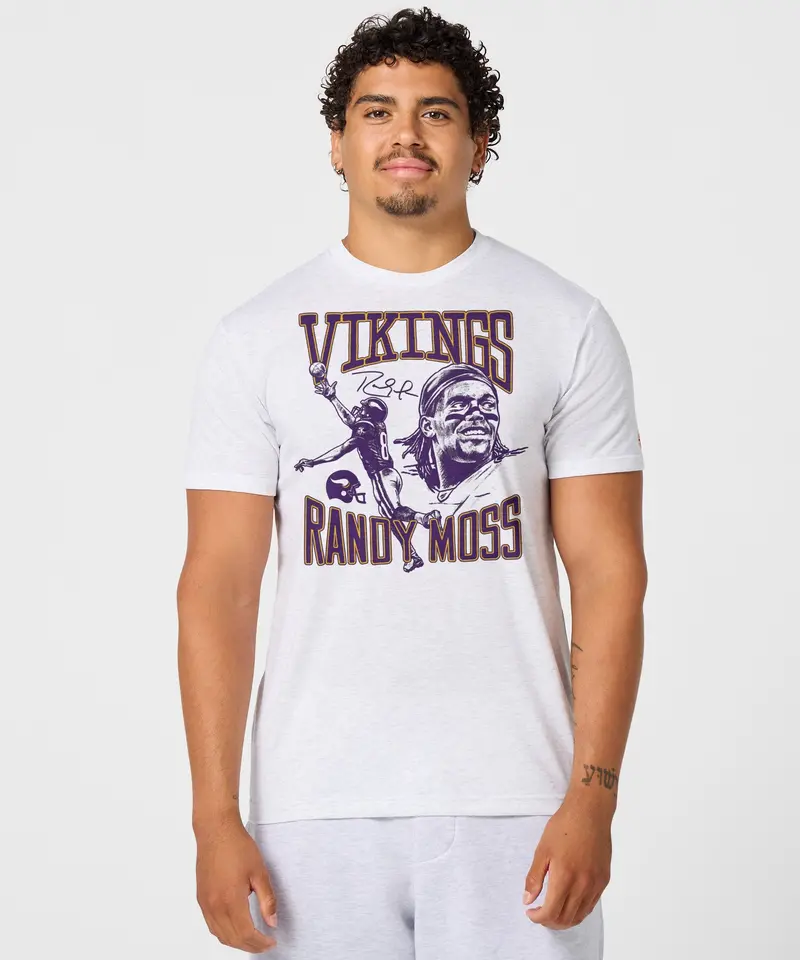 Vikings Randy Moss Signature Portrait 3